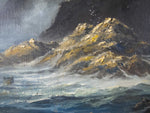 Large Textural Seascape by Robert Ixer - Oil On Canvas. - Harrington Antiques