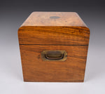 Large Victorian Walnut Decanter Box - Harrington Antiques