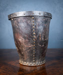 Late 18th Century Leather & Iron Riveted Fire Bucket - Harrington Antiques