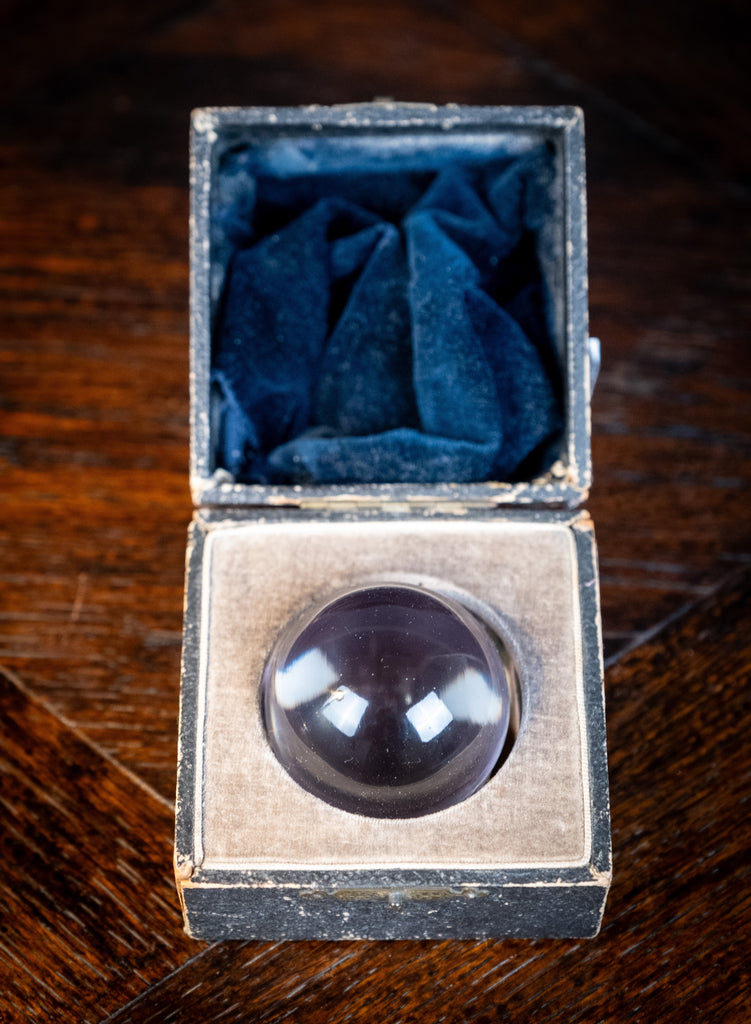 Fortune Objects Late 19th Century Fortune Teller's Crystal Ball | Harrington Antiques