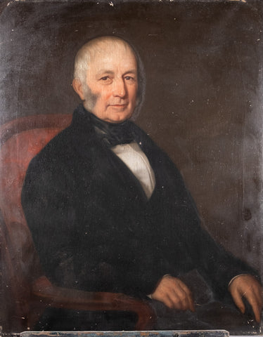 Mrs Richard Hardy (fl.1848) - Portrait Of A Gentleman - Harrington Antiques