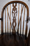 Oak & Elm Prince Of Wales Feathers Windsor Chair, c.1860. - Harrington Antiques