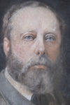 Pair Of Large 19th Century Pastel Portraits, Signed J. W. Walton 1890' - Harrington Antiques