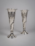 Pair of Silver Spill Vases by William Comyns & Sons, London, 1902. - Harrington Antiques