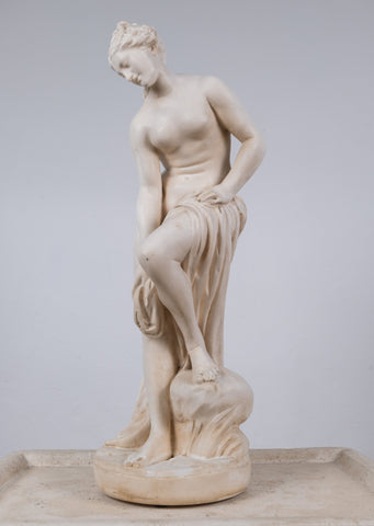 Plaster Composition of Venus Sortant du Bain After Christophe-Gabriel Allegrain (1710-1795) - Harrington Antiques