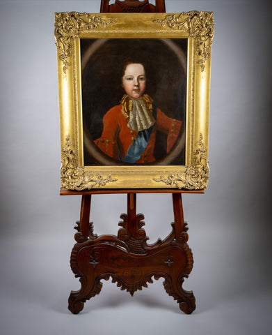 Portrait of Prince James Francis Edward Stuart, Circle Of Alexis Simon Belle (1688-1766) - Harrington Antiques