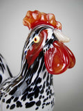 Rare Large Langham Glass Cockerel. Handblown and Signed By Paul Miller. - Harrington Antiques