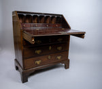 Rare Small 18th Century Mahogany Bureau, c.1760 - Harrington Antiques