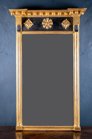 Regency Egyptian Revival Giltwood Pier Mirror, c.1820 - Harrington Antiques