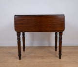 Regency Mahogany Metamorphic Campaign Desk / Dining / Dressing Table - Harrington Antiques