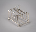 Scottish Silver Toast Rack by Robert & William Sorley, Glasgow, 1913. - Harrington Antiques