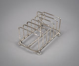 Scottish Silver Toast Rack by Robert & William Sorley, Glasgow, 1913. - Harrington Antiques