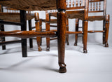 Set Of Six Georgian Lancashire Spindleback Ash & Elm Dining Chairs - Harrington Antiques