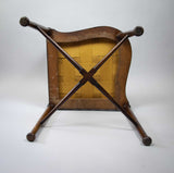 Sheraton Revival Inlaid Ash Corner Chair, Circa. 1900. - Harrington Antiques