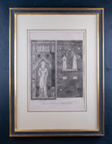 Six Large Architectural Engravings by James Basire I (1730-1802) - After J. Schnebbelie (1760-1792) - Harrington Antiques