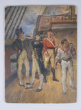 'Sketch - Nelson At Copenhagen' (Admiral Nelson) Oil On Board. c.1900 - Harrington Antiques