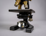 Spencer, Buffalo, USA Monocular Microscope With Lenses & Fitted Case, c.1920s. - Harrington Antiques