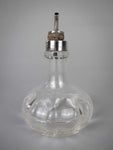 Sterling Silver and Glass Bitters Bottle by John Grinsell & Sons, 1913. - Harrington Antiques