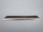 Sterling Silver & Faux Tortoiseshell Comb by Adie Brothers, Birmingham, 1948 - Harrington Antiques