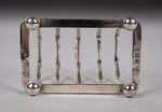 Sterling Silver Five-Bar Toast Rack by Adie Brothers, Birmingham, 1926 - Harrington Antiques