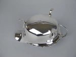 Sterling Silver Gravy / Sauce Boat by Viners Ltd, Sheffield, 1934 - Harrington Antiques