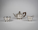 Sterling Silver Teapot & Set by Mappin & Webb, Sheffield, 1931. - Harrington Antiques