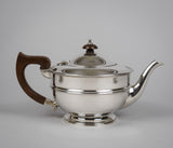 Sterling Silver Teapot & Set by Mappin & Webb, Sheffield, 1931. - Harrington Antiques