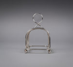 Sterling Silver Toast Rack by Carrington & Co, 1923. - Harrington Antiques