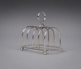 Sterling Silver Toast Rack by Carrington & Co, 1923. - Harrington Antiques