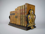 Victorian Betjemann's Patent Coromandel & Porcelain Book Slide, c.1860. - Harrington Antiques