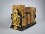 Victorian Betjemann's Patent Coromandel & Porcelain Book Slide, c.1860. - Harrington Antiques