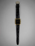 Vintage Raymond Weil Geneve Quartz 9004 Plaque ORG 10 Black Watch. - Harrington Antiques